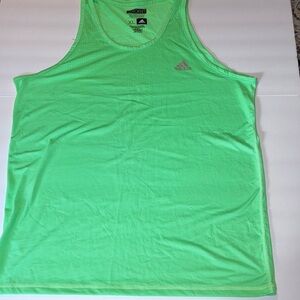 Adidas Green Athletic Tank Top